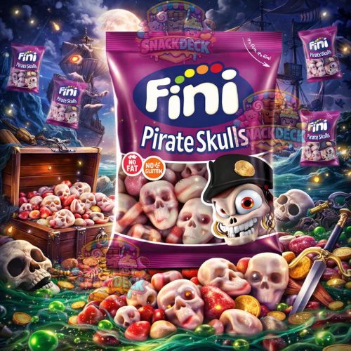 FINI Töltött koponya gumicukor 75g