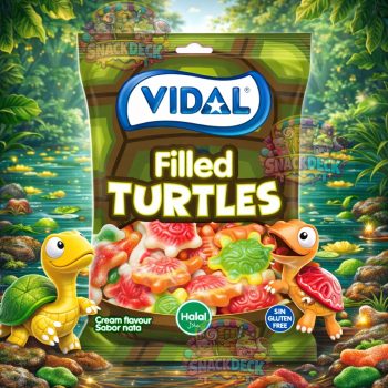 VIDAL Töltött teknős gumicukor 90g