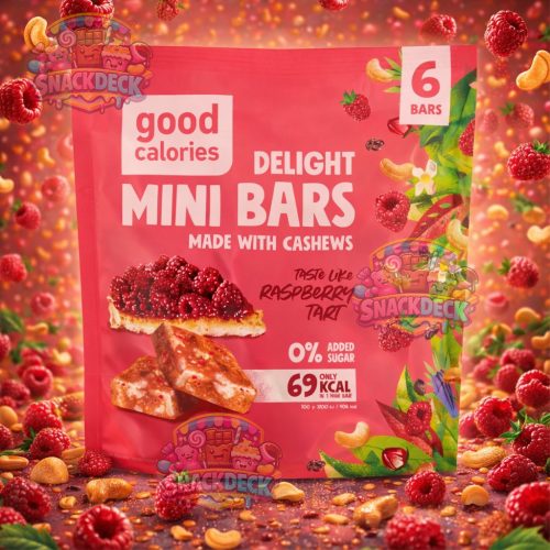 Good Calories Málna szeletek kesudióval 102g