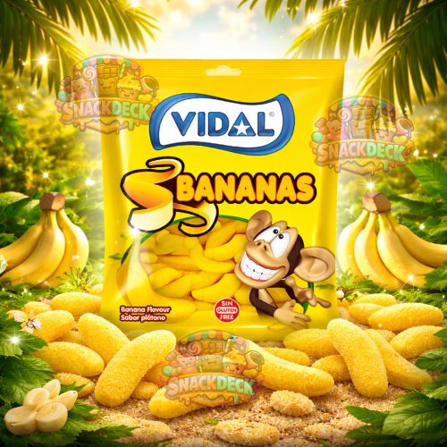Vidal Banán gumicukor 90g