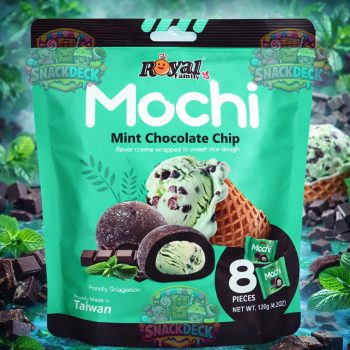   Royal Family Mochi Mint Chocolate Chip mentás mochi csokidarabokkal 120g