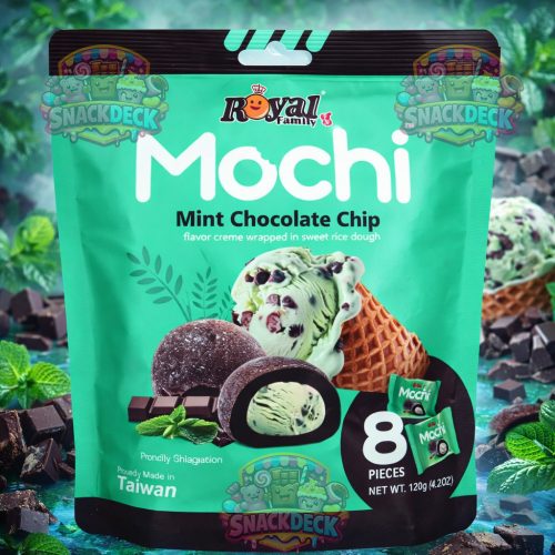 Royal Family Mochi Mint Chocolate Chip mentás mochi csokidarabokkal 120g